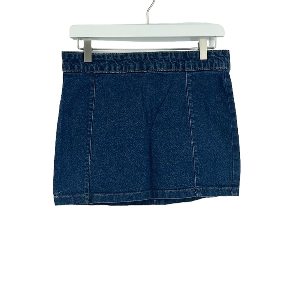 Vintage Y2K Denim Micro Mini Skirt SZ 6